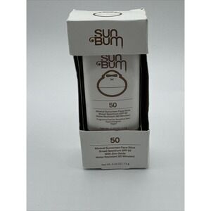 Sun‎ Bum SPF 50 Mineral Face Stick Sunscreen EXP 1/2026